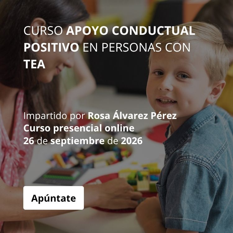 CURSO APOYO CONDUCTUAL POSITIVO EN PERSONAS CON TEA